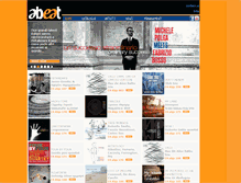 Tablet Screenshot of abeatrecords.com